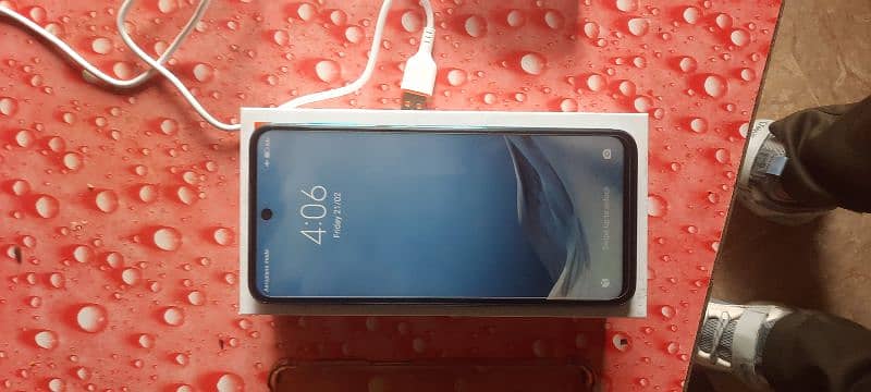 redmi note 9s new condition 6 GB 128gb with box and charger 2