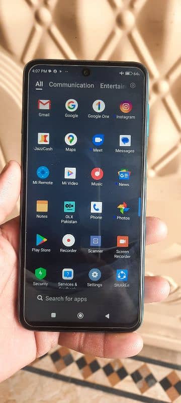 redmi note 9s new condition 6 GB 128gb with box and charger 3