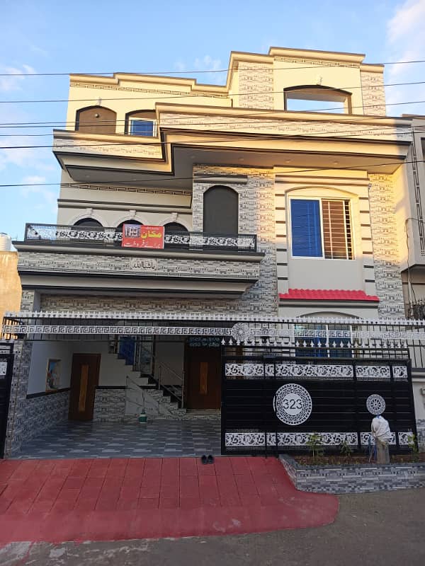 Ultra Luxary Premier Designer 6 marla Double Story House for Sale Near Gulzare Quid and Express Highway Gulberg Green Residencia 0