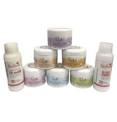 Sofine Facial kit 6 PCs plus skin polish