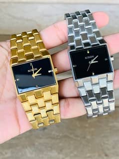 NIXON The Ticket Golden/Black & Silver/Black Men’s Original Watch