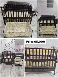 Kids Cot | Baby Cot 2 in1 | Baby Crib | Kids Bed | Baby Furniture