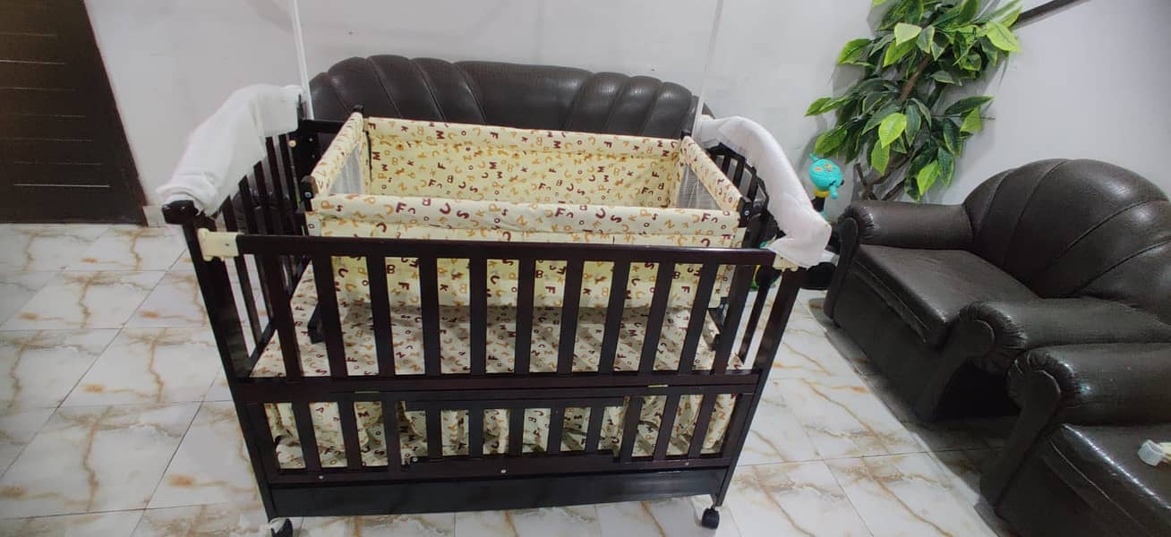 Kids Cot | Baby Cot 2 in1 | Baby Crib | Kids Bed | Baby Furniture 6