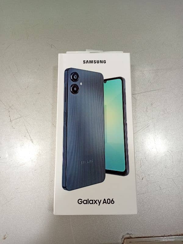 samsung a06 box pack condition only exchange 0