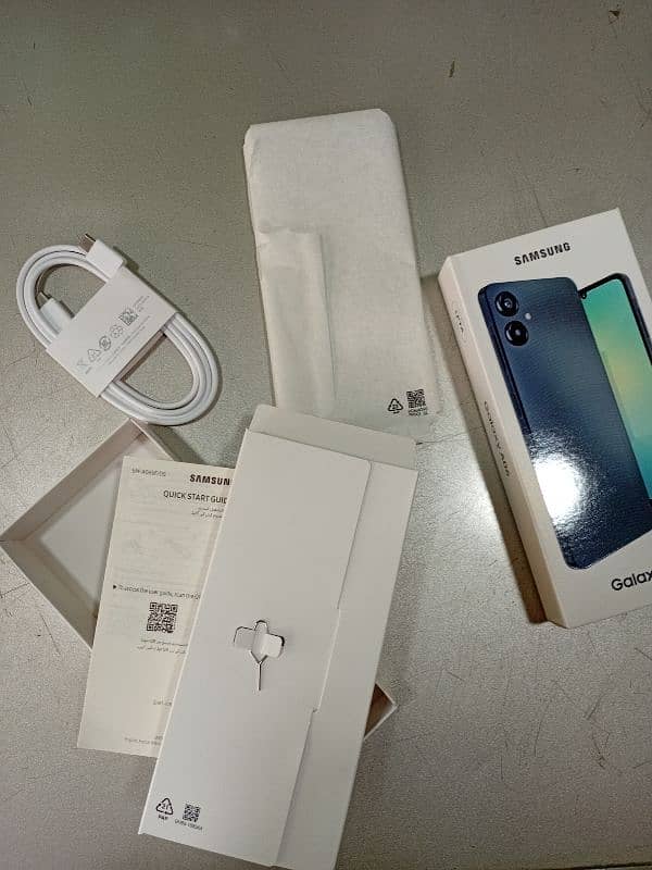 samsung a06 box pack condition only exchange 1