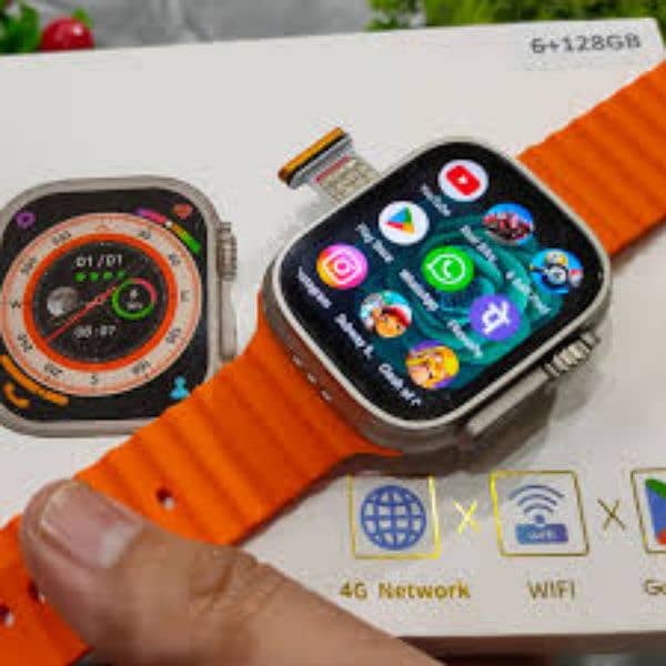 X8 ultra Smart watch 4G  7days offer 1