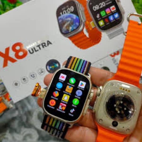X8 ultra Smart watch 4G  7days offer 3