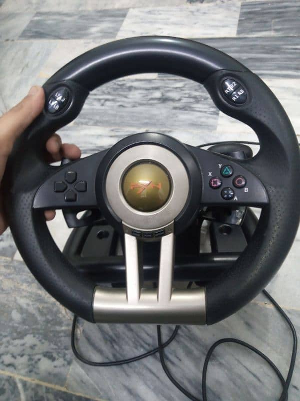 PXN V3 Pro Gaming Steering Wheel for PS4, Xbox 360, Xbox one, PS3, etc 8