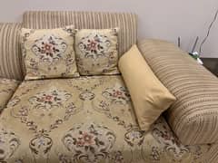 Sofa / 3seater Sofa set / Wooden Sofa / Luxury Sofa / elegant sofa set