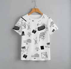 ruku garments half sleeve printed T-shirt