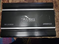 Rock mars 4 channel amplifier