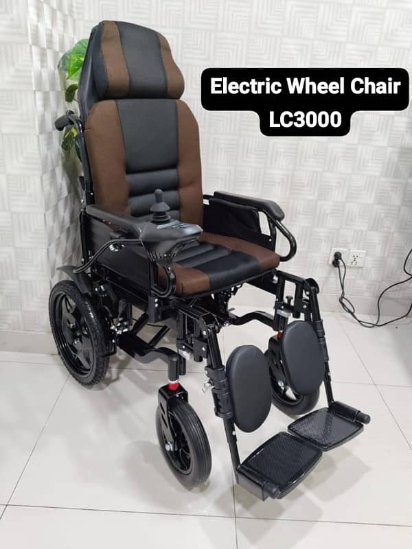 Electric Wheelchair Foldable | Premium Motorized Wheel Chair | Karachi 0