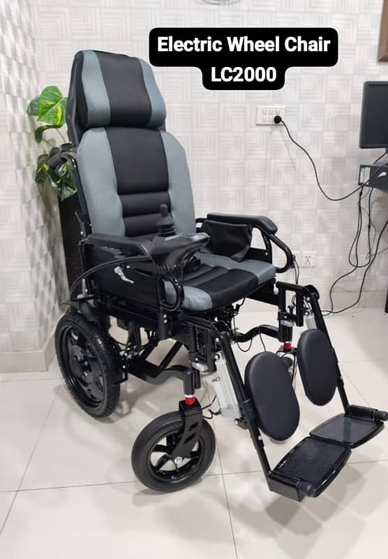 Electric Wheelchair Foldable | Premium Motorized Wheel Chair | Karachi 1