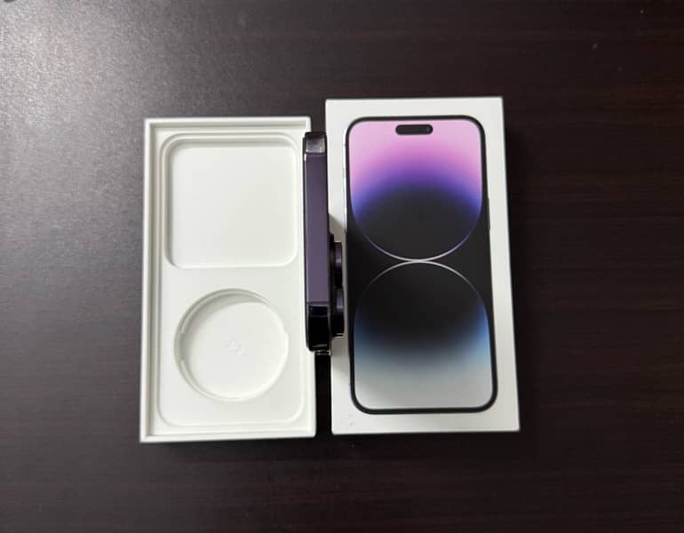 iPhone 14 Pro Max (HK) PTA APPROVED with original box and cable 4