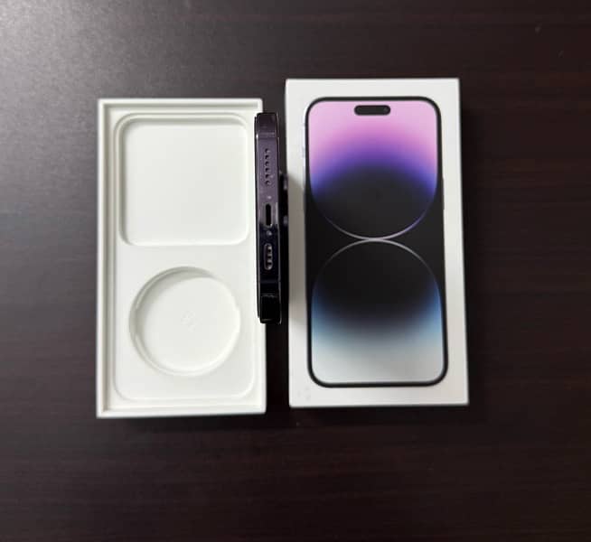 iPhone 14 Pro Max (HK) PTA APPROVED with original box and cable 5