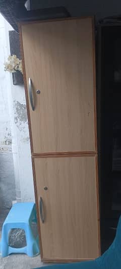 wood cupboard