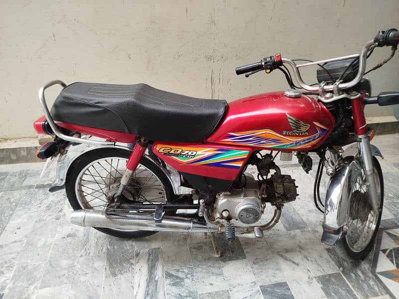 Honda cd70 2020 Hyderabad number 3