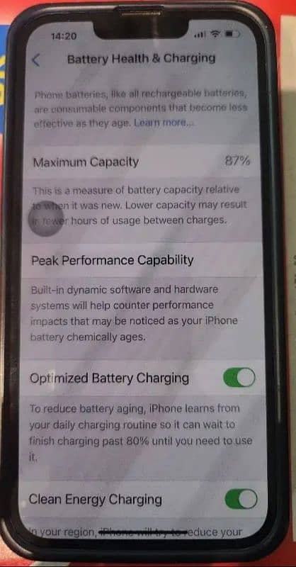 Iphone 13 pro 256 GB, 87% BH, 4 months Sim Time 4