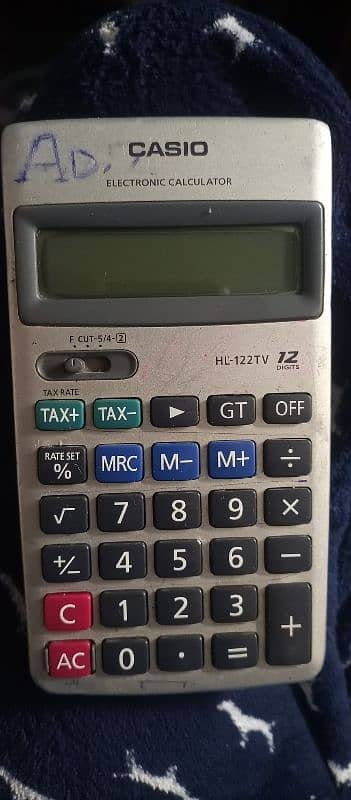 casio calculater 0