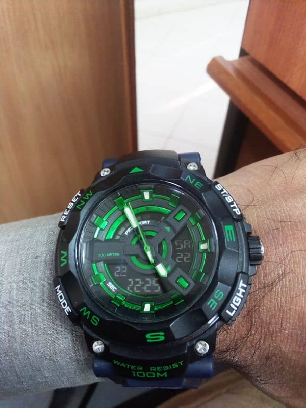 original digital analog sports watches Youngs brand 8