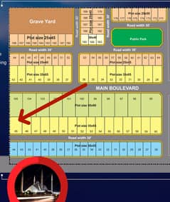 10 Marla Plot With 3.28 Marla Extra Constructive Land In Airline Avenue, Mumtaz City Islamabad