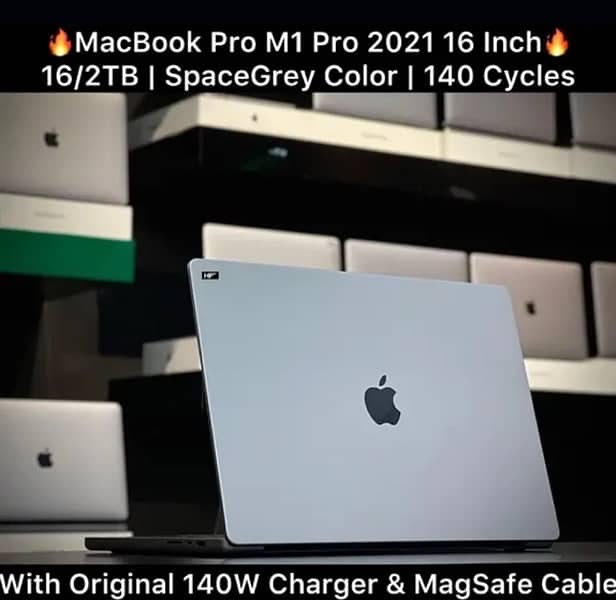 MacBook Pro M1 Pro 16 inch 2TB 16GB  2021 M2 M3 0