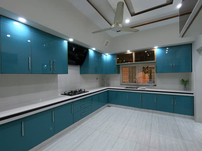 Owner Built Brand New 1 Kanal Furnished House PIA Society Near Wapda Town Main Boulevard LHR 8