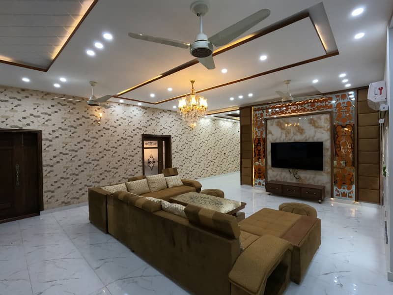 Owner Built Brand New 1 Kanal Furnished House PIA Society Near Wapda Town Main Boulevard LHR 22