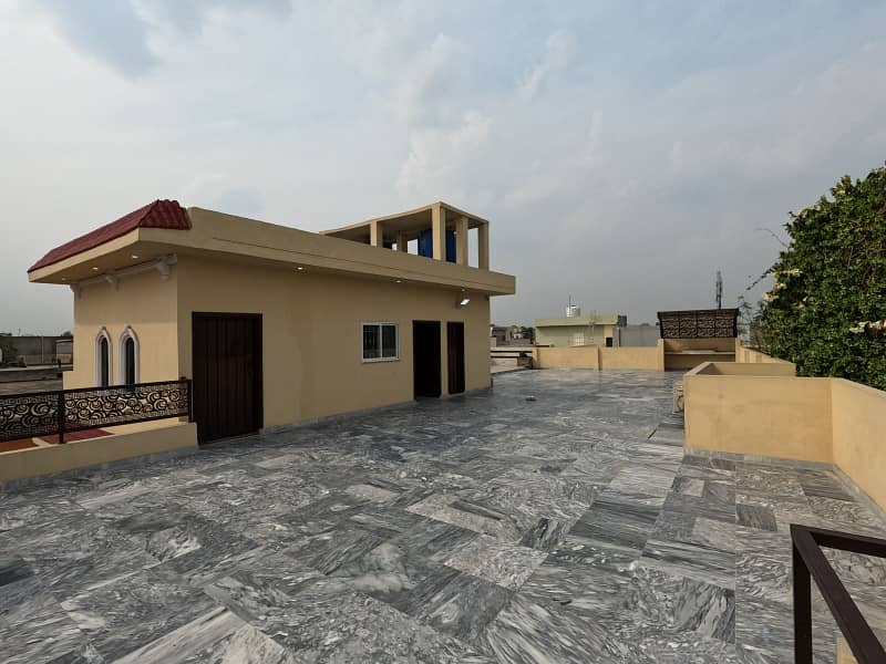 Owner Built Brand New 1 Kanal Furnished House PIA Society Near Wapda Town Main Boulevard LHR 40