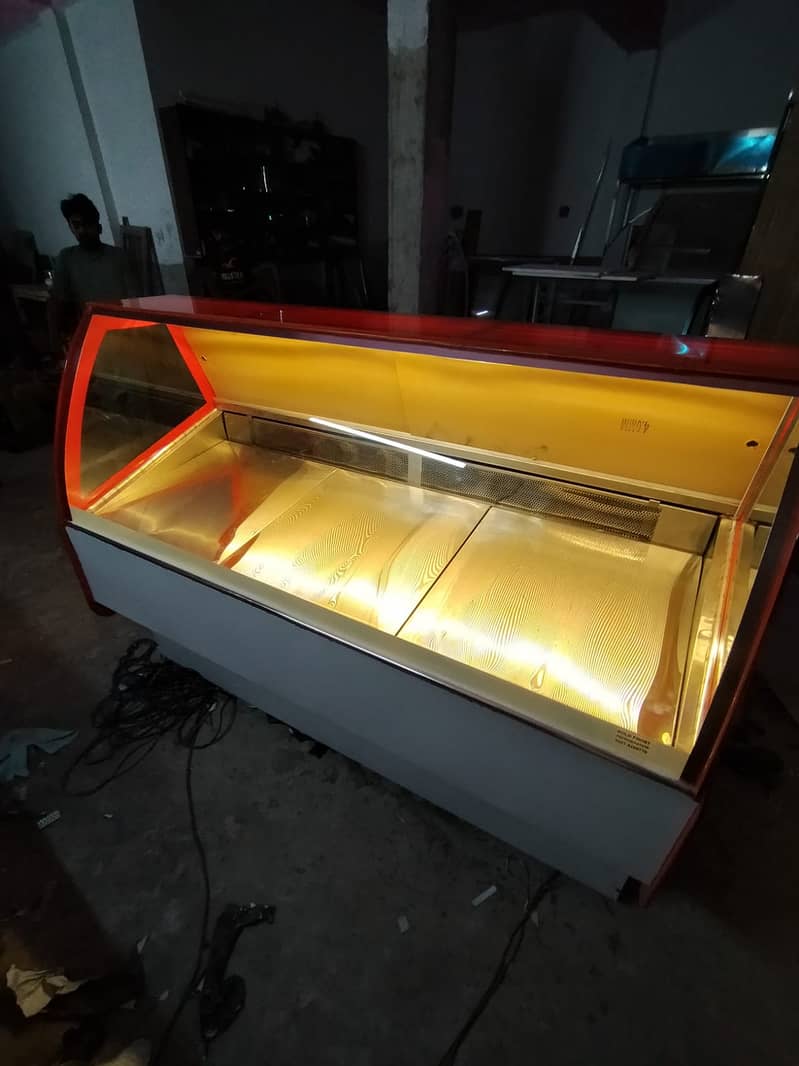 Ice Cream Display Counter Freezer For Sale ice cream chiller 1