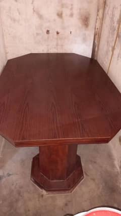 Dining table with 6 chairs