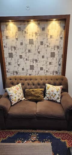 7 seater sofa set (3+2) + 2 / Sheesham Wodden / DHA