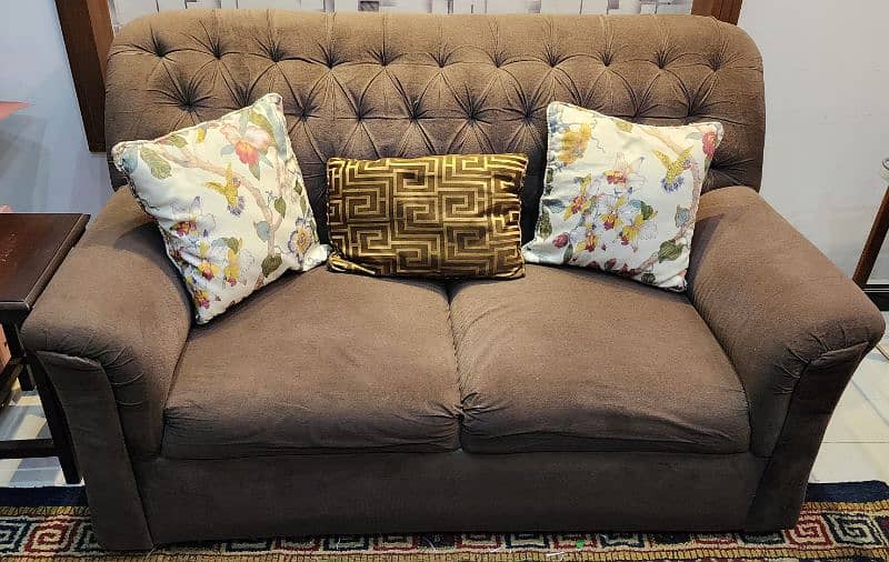 7 seater sofa set (3+2) + 2 / Sheesham Wodden / DHA 1