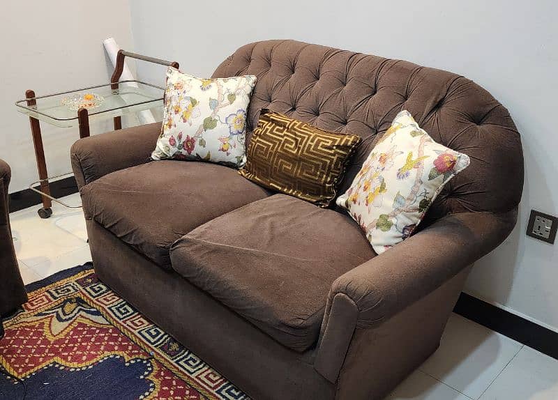 7 seater sofa set (3+2) + 2 / Sheesham Wodden / DHA 3