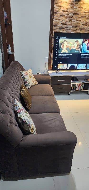 7 seater sofa set (3+2) + 2 / Sheesham Wodden / DHA 5