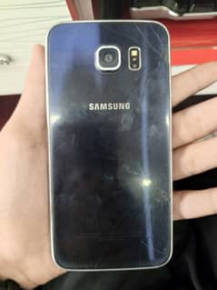 Samsung Mobile S6 shade panel back glass one scratch