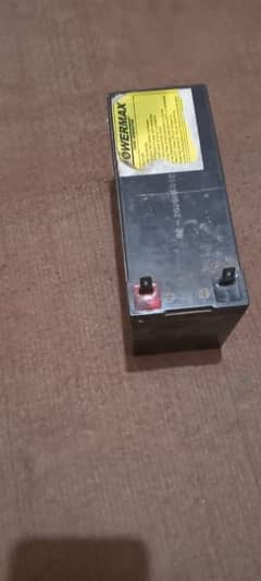 Battery 12 VOLT (07 ampere) with charger