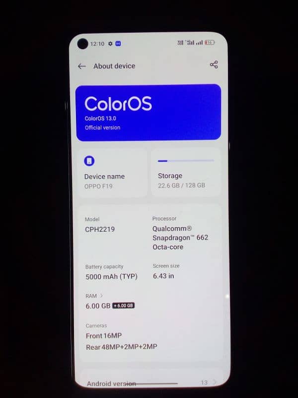 Oppo F19 exchange possible 5