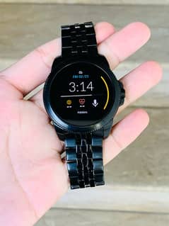 Fossil Gen 5E SS Touchscreen Smart Watch 44mm With Aftermarket Charger