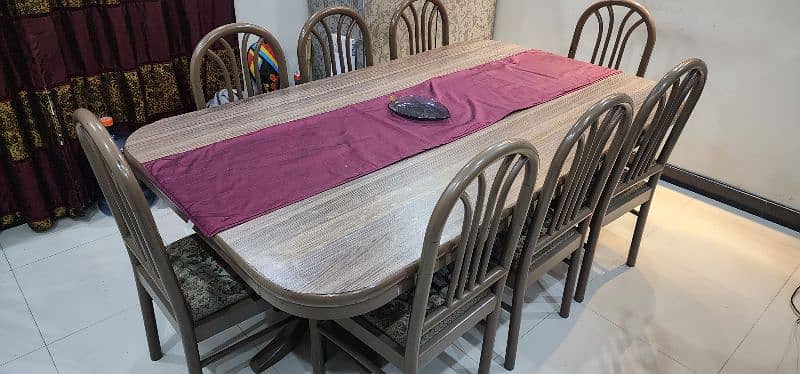 Sheesham Wood Dining Table With 8 chairs DHA 11 0