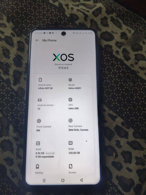 Infinix hot 30 6