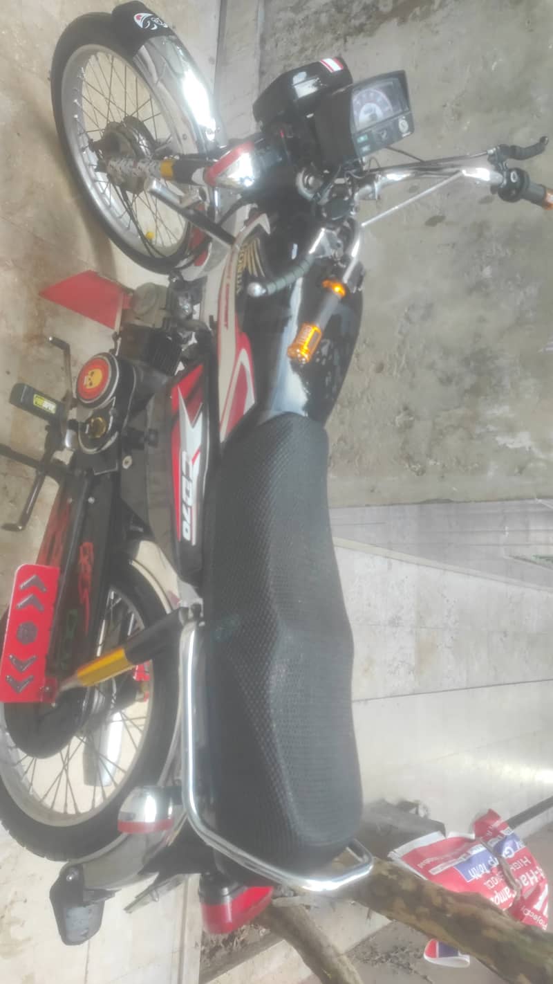 dhoom 70cc new condition 2