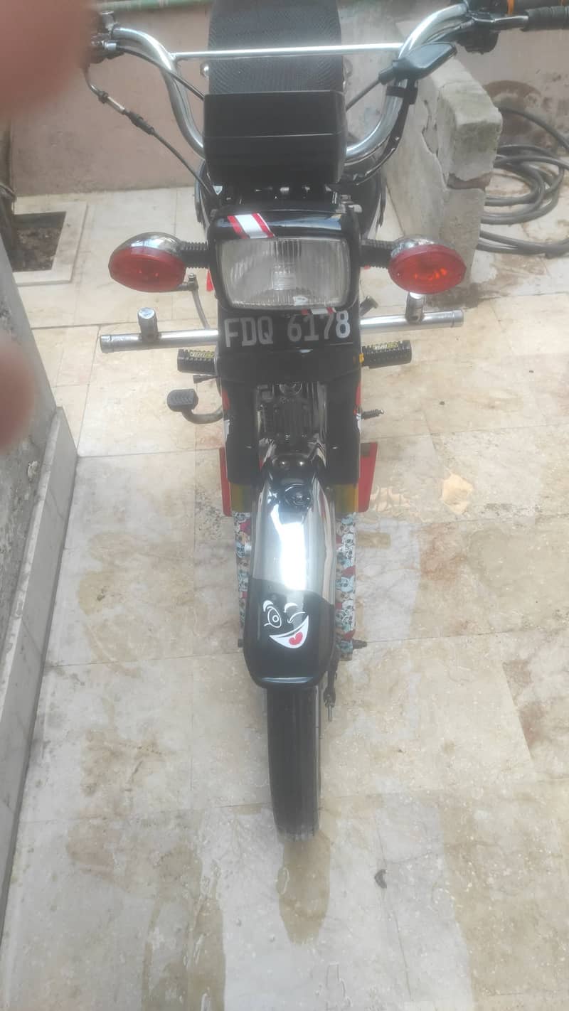 dhoom 70cc new condition 6