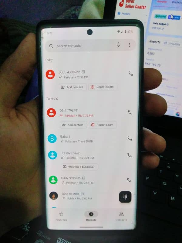 Google Pixel 6 pro pta approved 6