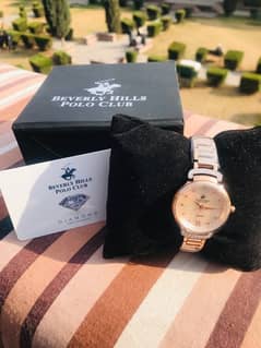 BEVERLY HILLS POLO CLUB  Women's Rose Gold Dial Watch