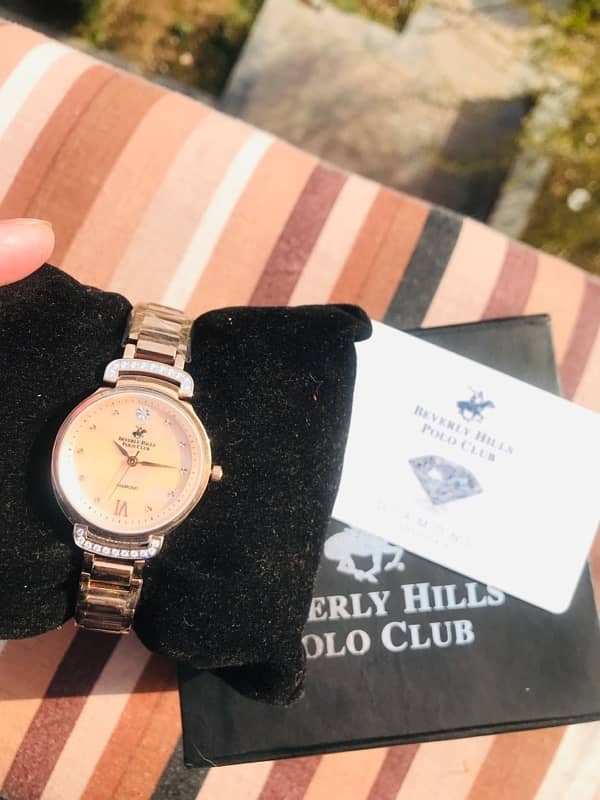 BEVERLY HILLS POLO CLUB  Women's Rose Gold Dial Watch 3