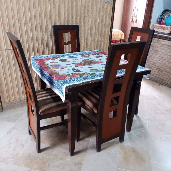 wooden dining  table 2