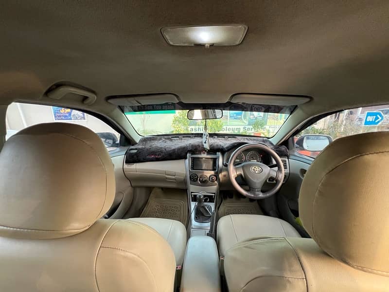 Toyota Corolla XLI 2009 9