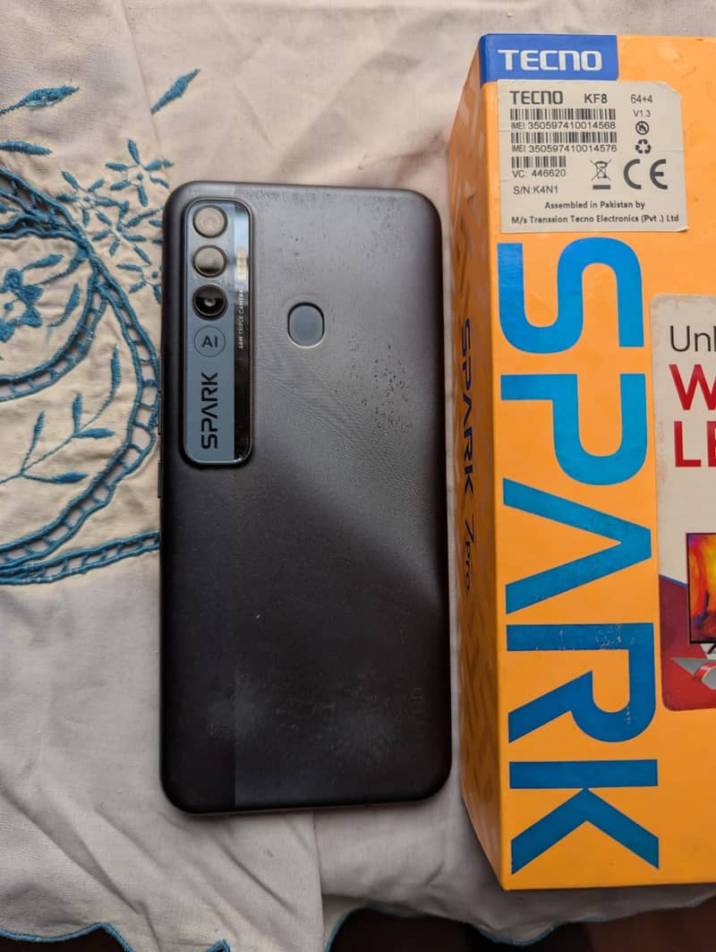 Tecno Spark 7 Pro 4/64 0