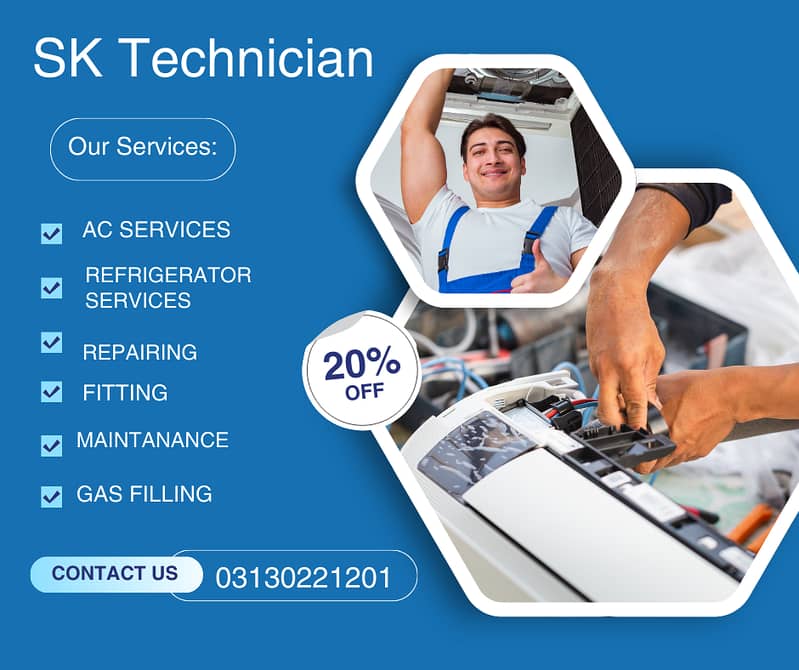 AC & Refrigerator Repair | Installation | Service in Karachi 2